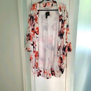 Dolman sleeve cardigan/cape